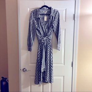 New with Tag Maje Gingham Dress Sz 3